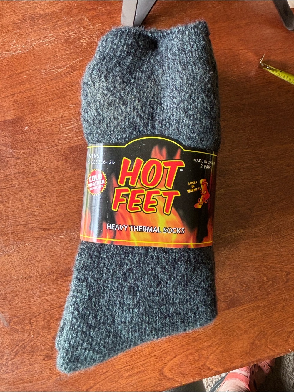 Hot Feet Heavy Thermal Socks 2pair